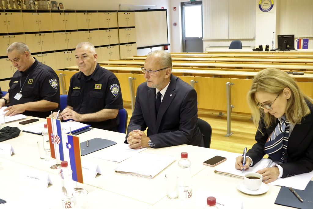 Delegacija hrvaskega Ministrstva za notranje zadeve in Policije