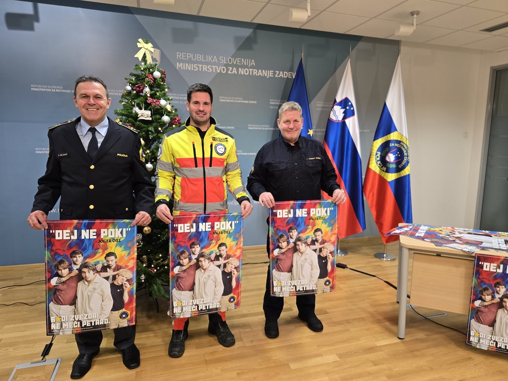 Rok Mlakar, Luka Uršič in Robert Okorn