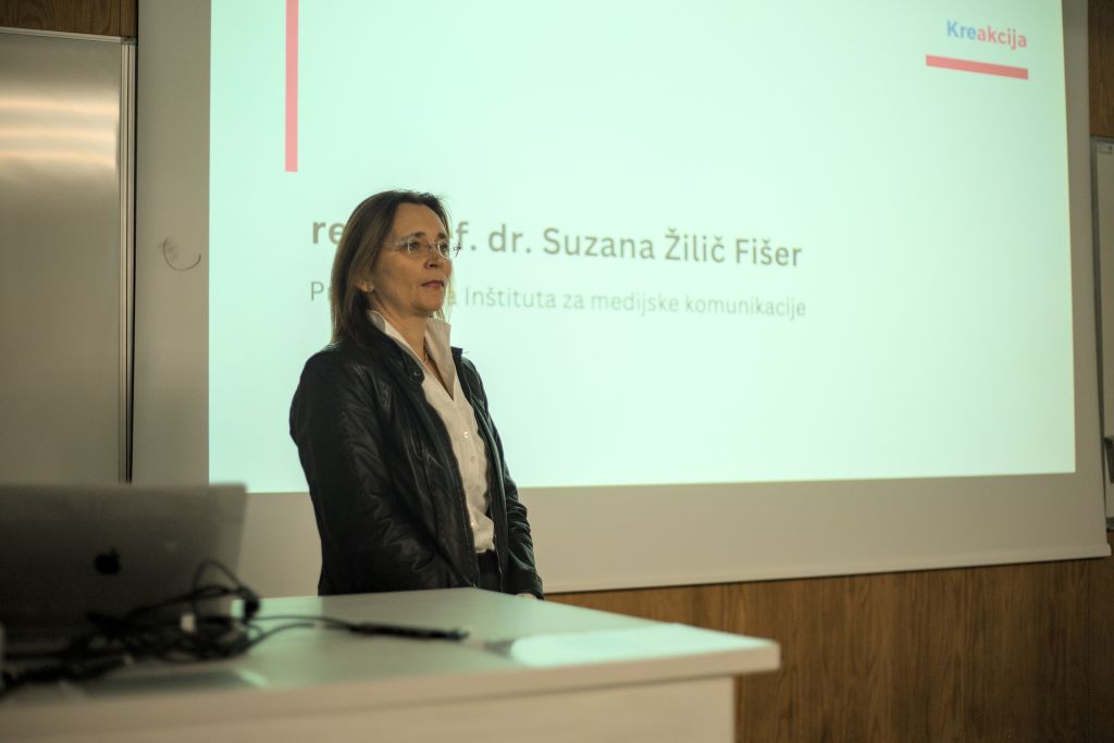 Predstojnica Inštituta za medijske komunikacije na FERI, prof. dr. Suzana Žilič Fišer